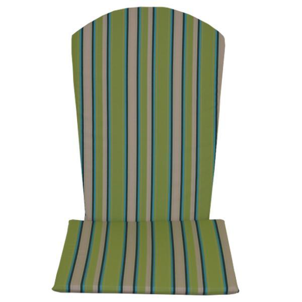 A &amp; L Furniture Full Adirondack Chair Cushion Cushions &amp; Pillows Natural