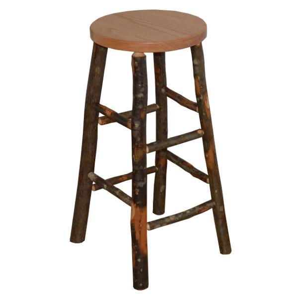 A &amp; L Furniture Hickory Bar Stool Stool Natural