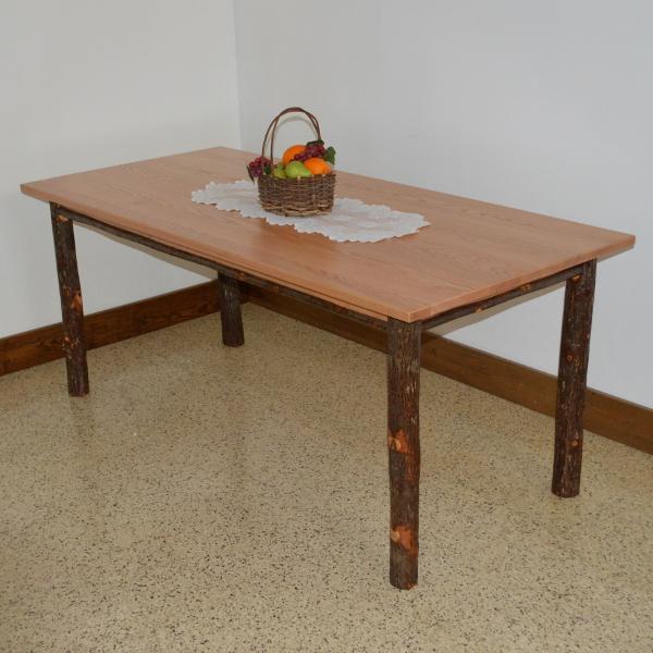 A &amp; L Furniture Hickory Farm Table Table 4ft / Natural