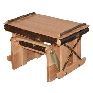 A & L Furniture Hickory Gliding Ottoman Ottoman Natural