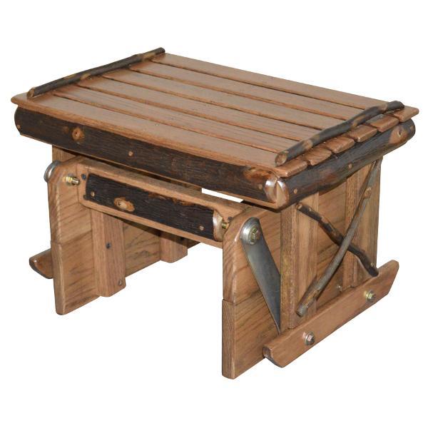 A &amp; L Furniture Hickory Gliding Ottoman Ottoman Walnut