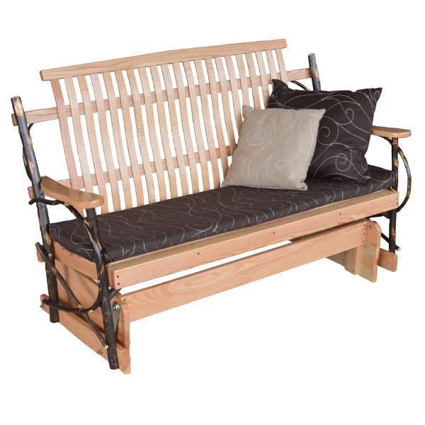 A &amp; L Furniture Hickory Porch Glider Glider 4ft / Natural