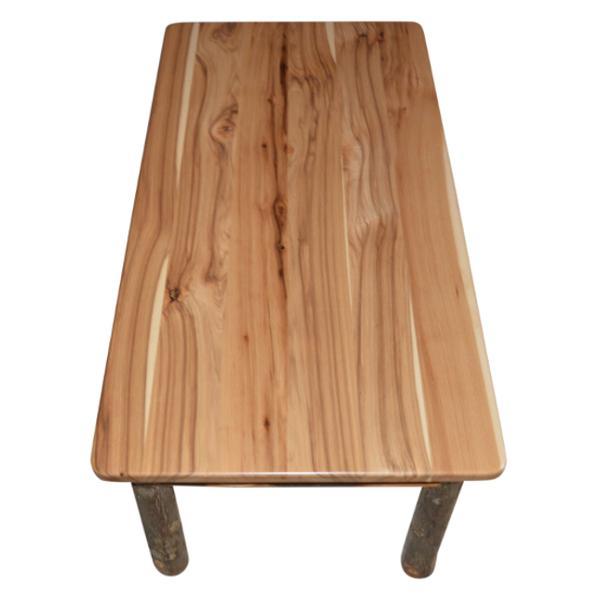 A &amp; L Furniture Hickory Solid Wood Coffee Table Table Rustic Hickory