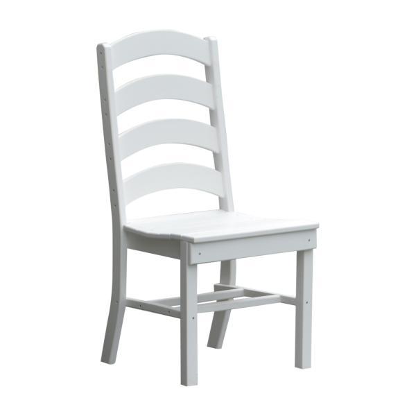 A &amp; L Furniture Ladderback Dining Chair Outdoor Chairs Aruba Blue