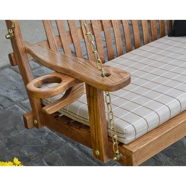 A &amp; L Furniture Oak Cupholder Cup Holders Natural
