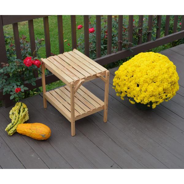 A &amp; L Furniture Oak End Table End Table Natural