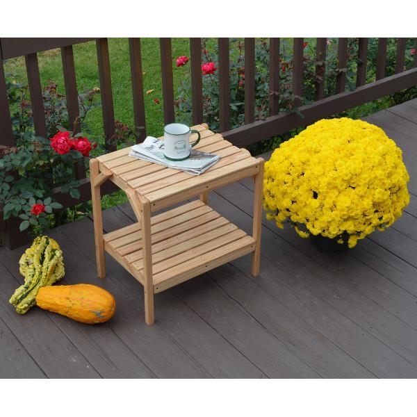 A &amp; L Furniture Oak End Table End Table Natural