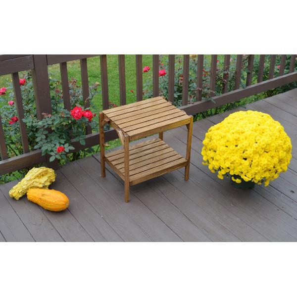 A &amp; L Furniture Oak End Table End Table Natural