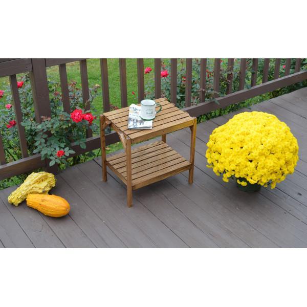 A &amp; L Furniture Oak End Table End Table Natural