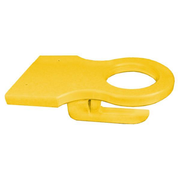 A & L Furniture Poly Cup Holder (Attach under arm to any piece of furniture) Cup Holders Aruba Blue