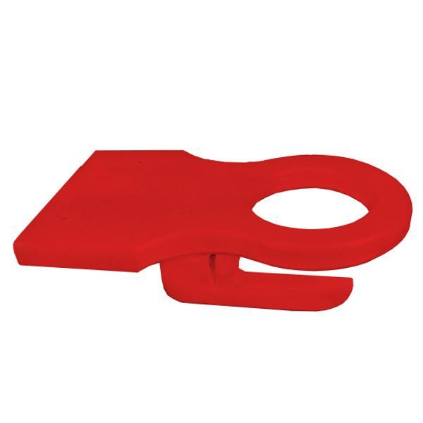 A & L Furniture Poly Cup Holder (Attach under arm to any piece of furniture) Cup Holders Bright Red