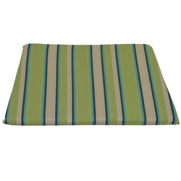 A & L Furniture Poly Dining Chair Seat Cushion Cushions & Pillows Lime Stripe