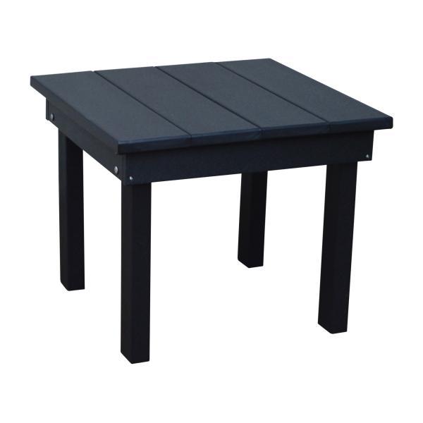 A &amp; L Furniture Poly Hampton End Table End Table Aruba Blue