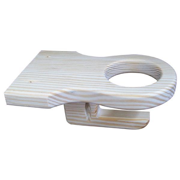 A &amp; L Furniture Pressure Treated Pine Cupholder Cup Holders Unfinished