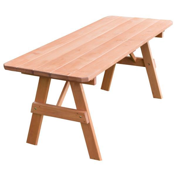 A &amp; L Furniture Pressure Treated Pine Traditional Table Table 4ft / Unfinished / No