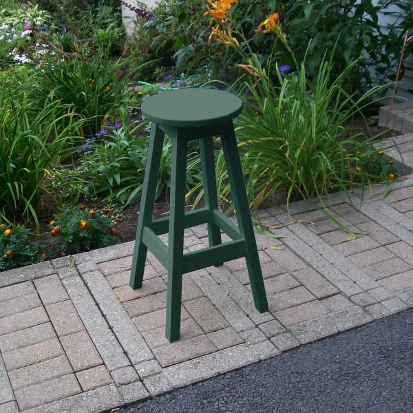 A &amp; L Furniture Recycled Plastic Bar Stool Stool Aruba Blue