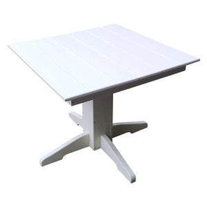 A & L Furniture Recycled Plastic Square Dining Table Table 33" / Aruba Blue