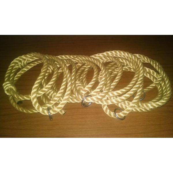 A &amp; L Furniture Rope Kit For Swing and Swingbed Ceiling Porch Swing Hardware 8ft