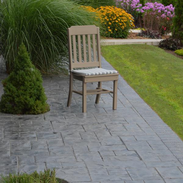 A &amp; L Furniture Traditional Dining Chair Outdoor Chairs Aruba Blue
