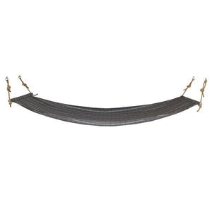 A & L Furniture Twin Hammock with Mounting Hardware Hammock Full / Maroon Stripe