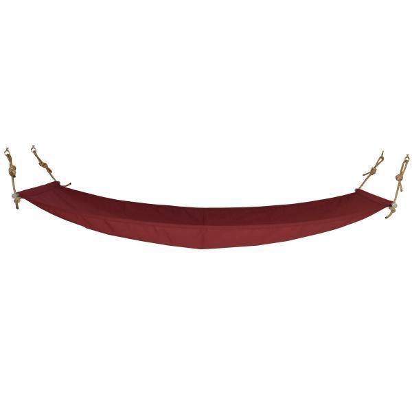 A & L Furniture Twin Hammock with Mounting Hardware Hammock Twin / Burgundy