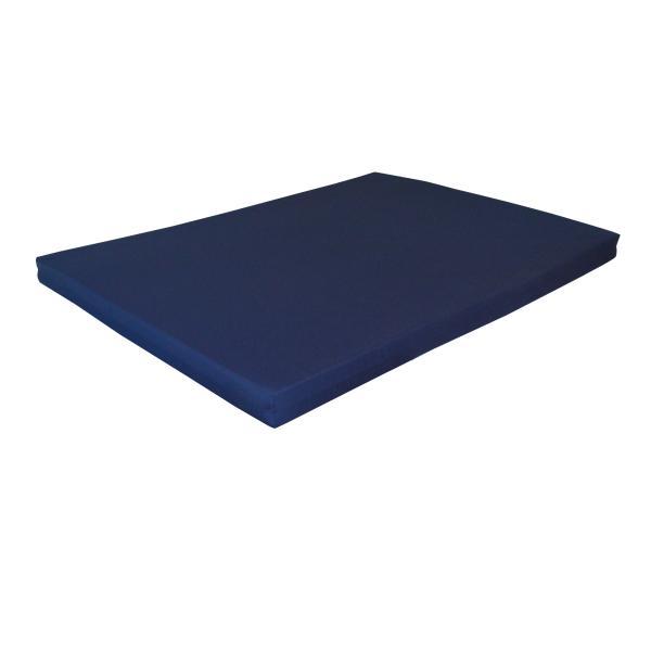 A &amp; L Furniture VersaLoft Bed Cushion 4" Thick Cushions &amp; Pillows Full / Navy Blue