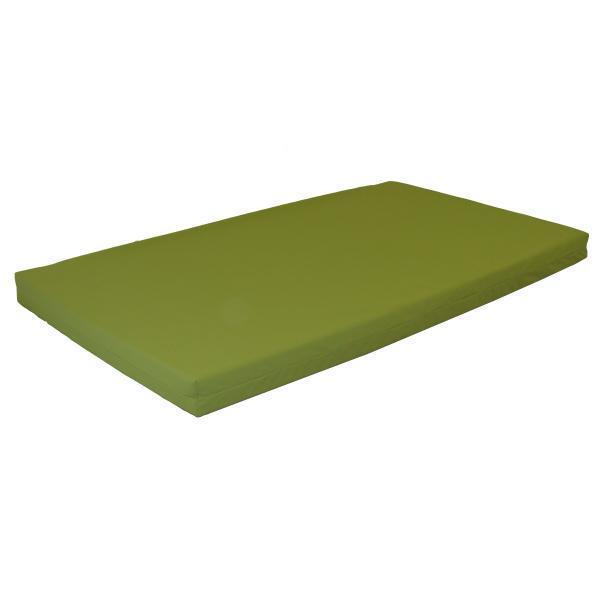 A &amp; L Furniture VersaLoft Bed Cushion 4" Thick Cushions &amp; Pillows Twin / Lime