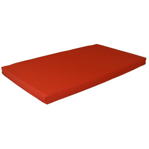 A &amp; L Furniture VersaLoft Bed Cushion 4" Thick Cushions &amp; Pillows Twin / Red