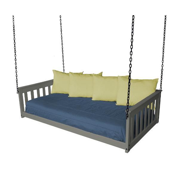 A &amp; L Furniture VersaLoft Mission Hanging Daybed with Chain Daybed Twin / Unfinished