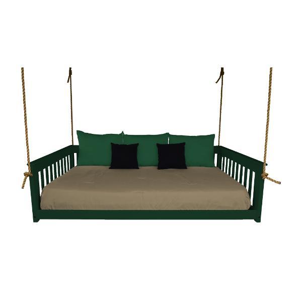A &amp; L Furniture VersaLoft Mission Hanging Daybed with Rope Daybed Twin / Unfinished