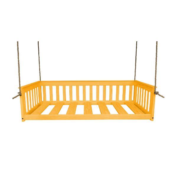 A &amp; L Furniture VersaLoft Mission Hanging Daybed with Rope Daybed Twin / Unfinished