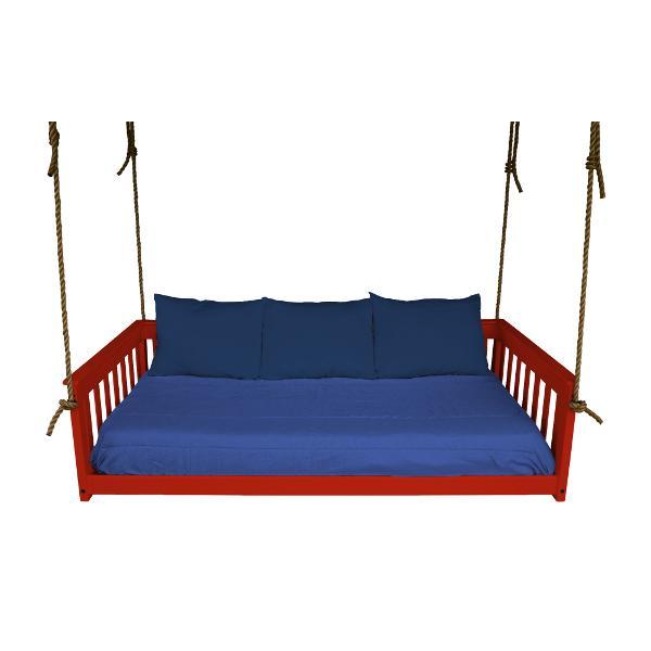 A &amp; L Furniture VersaLoft Mission Hanging Daybed with Rope Daybed Twin / Unfinished