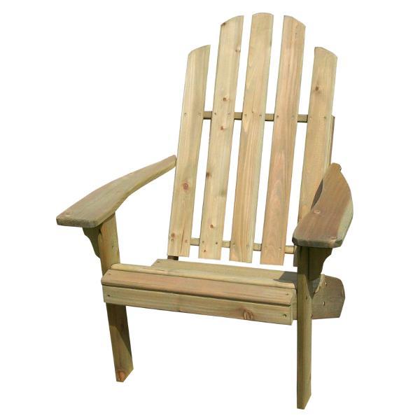 A &amp; L Furniture Western Red Cedar Kennebunkport Adirondack Chair Adirondack Unfinished
