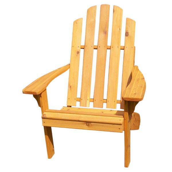 A &amp; L Furniture Western Red Cedar Kennebunkport Adirondack Chair Adirondack Unfinished