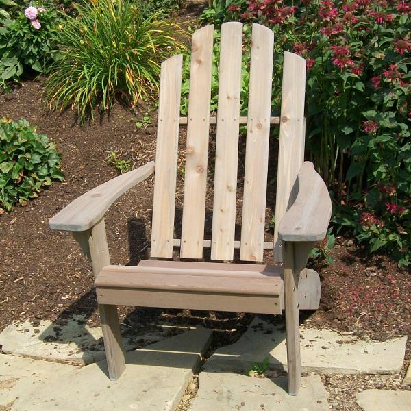 A &amp; L Furniture Western Red Cedar Kennebunkport Adirondack Chair Adirondack Unfinished