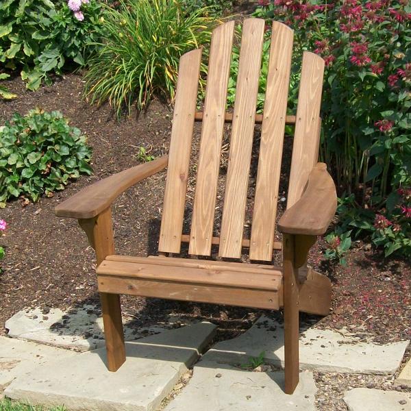 A &amp; L Furniture Western Red Cedar Kennebunkport Adirondack Chair Adirondack Unfinished