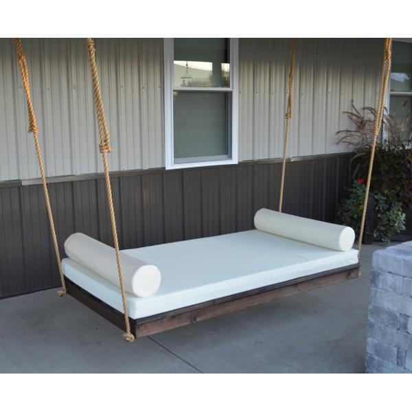 A &amp; L Furniture Western Red Cedar Twin Mattress Newport Bed Swing Beds Unfinished