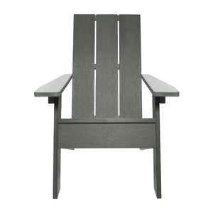Adirondack 1 Barcelona Modern Chair With 1 Folding Ottoman Conversation Set