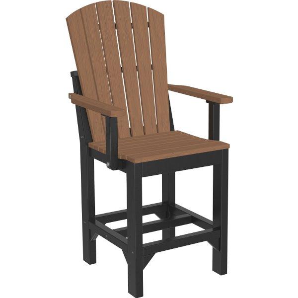 Adirondack Arm Chair (Bar Height) by LuxCraft