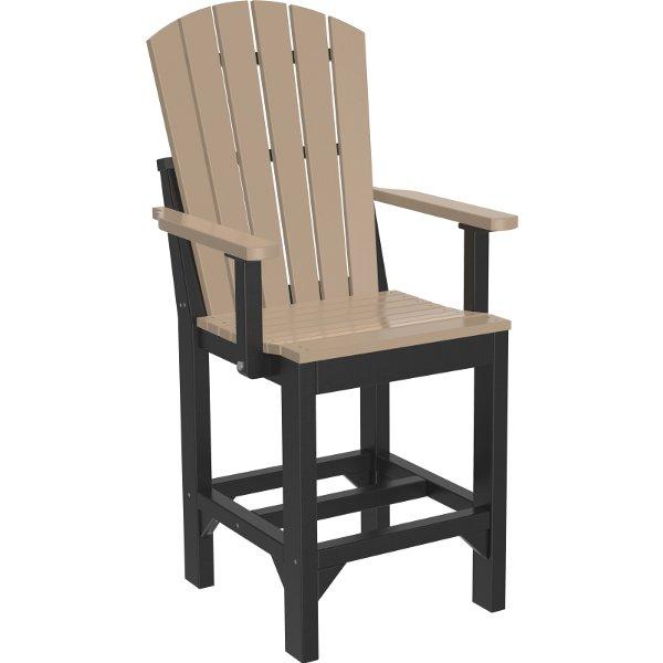 Adirondack Arm Chair (Bar Height) by LuxCraft