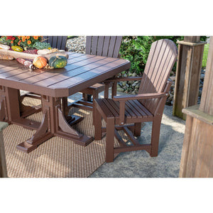 Adirondack Arm Chair (Bar Height) by LuxCraft