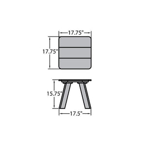 Adirondack Barcelona Modern Side Table Side Table