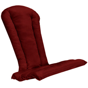 Adirondack Chair Cushion Cushions & Pillows Red