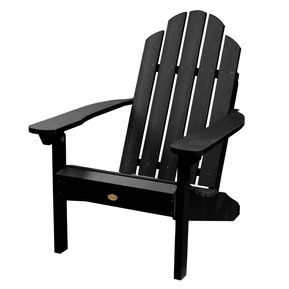 Adirondack Classic Westport Chair with Cup Holder &amp; Folding Ottoman - The Charming Bench Company