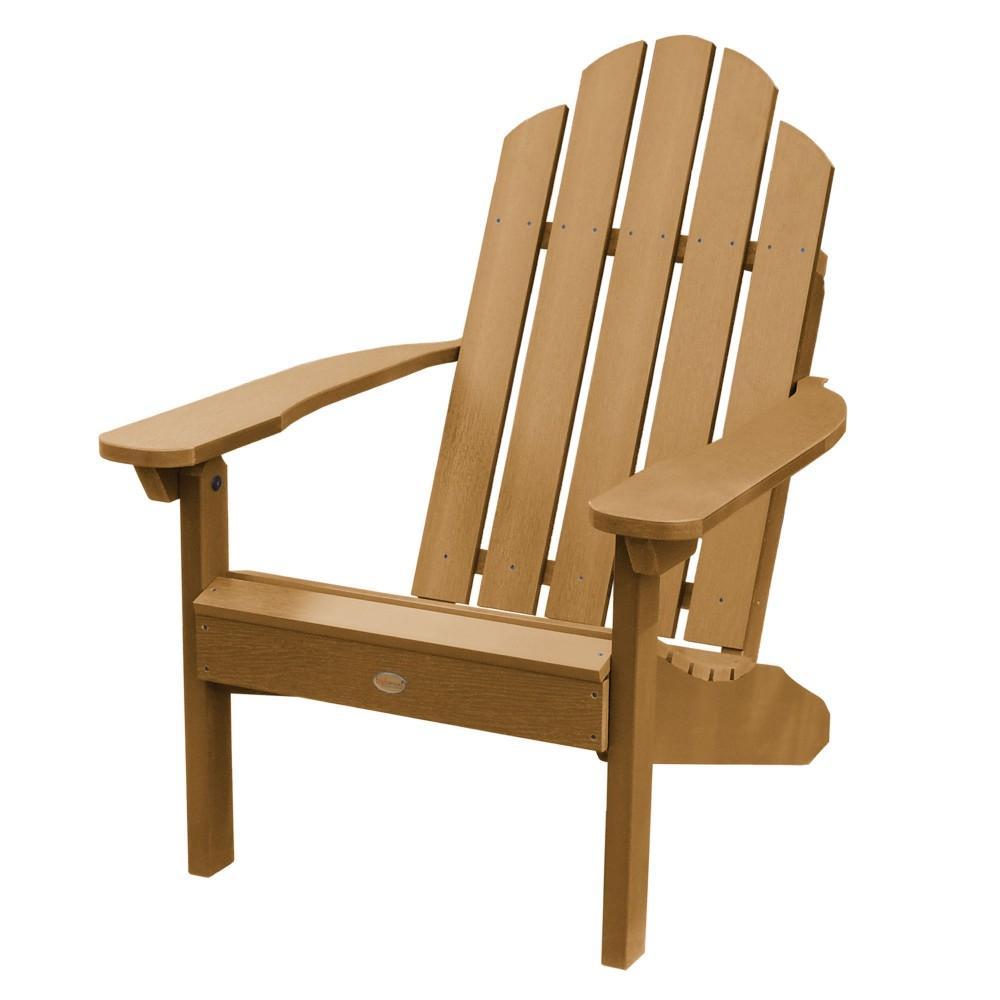 Adirondack Classic Westport Chair with Cup Holder &amp; Folding Ottoman - The Charming Bench Company