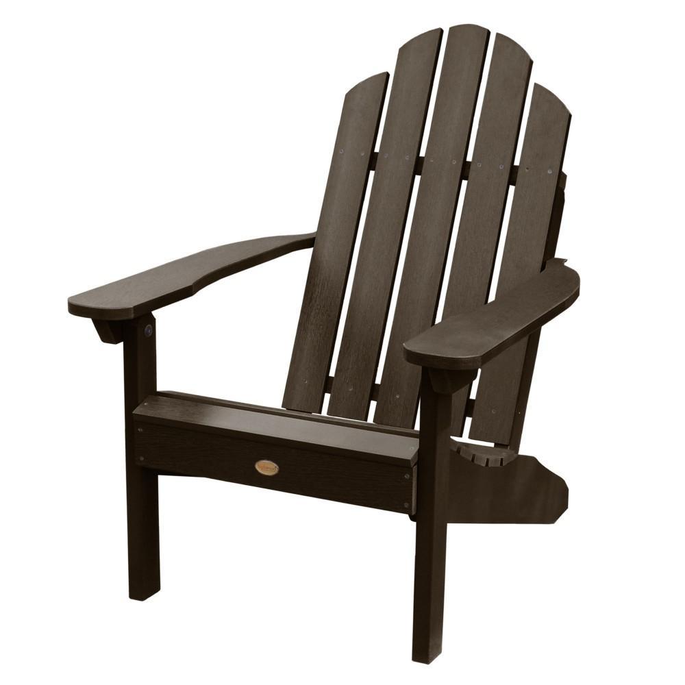 Adirondack Classic Westport Chair with Cup Holder &amp; Folding Ottoman - The Charming Bench Company