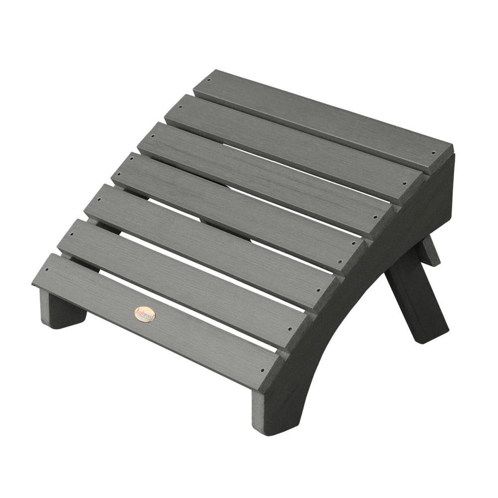 Adirondack Classic Westport Chair with Cup Holder &amp; Folding Ottoman - The Charming Bench Company