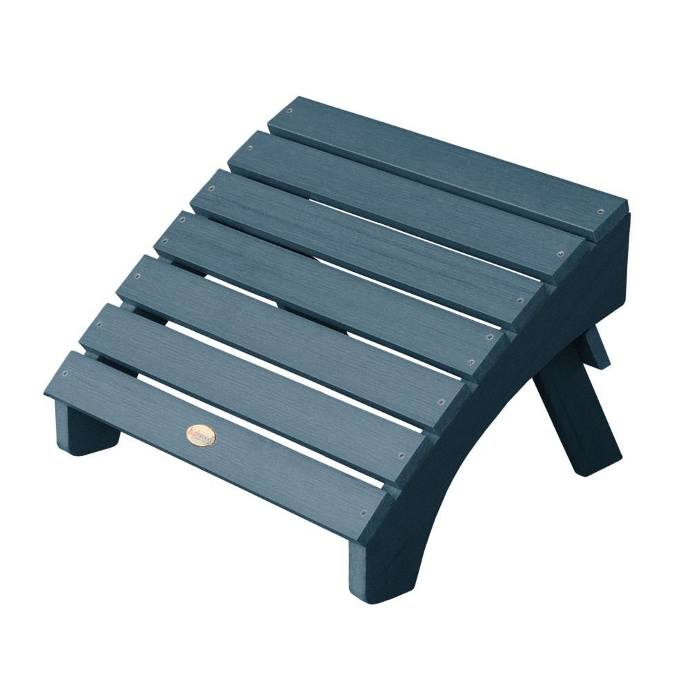 Adirondack Classic Westport Chair with Cup Holder &amp; Folding Ottoman - The Charming Bench Company