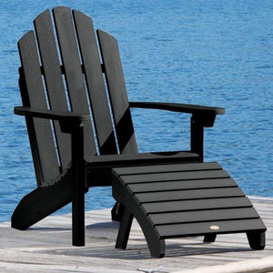 Adirondack Classic Westport Chair with Folding Ottoman Ottoman