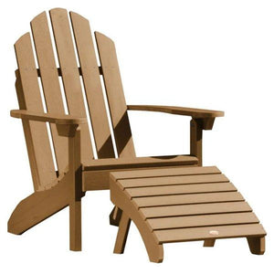 Adirondack Classic Westport Chair with Folding Ottoman Ottoman